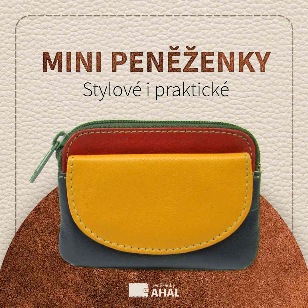 Mini peněženky: Stylové i praktické